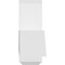 Ekena Millwork Eugene Architectural Grade PVC Gable Bracket, 84"W x 14"H x 6"D x 6"F, 4/12 Pitch GBP084X14X0606EUG00 - alternate 5